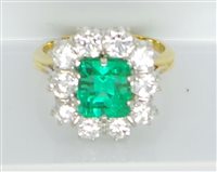 Anillo Guerretta Gioielli Mujer in Oro Smeraldo 1.8 Ct 4861-14 - 4861-15